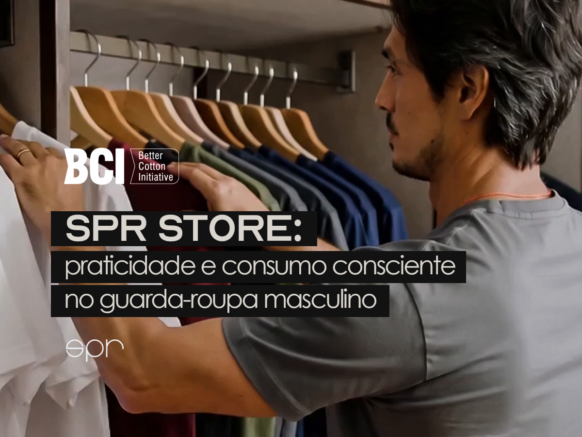SPR Store: praticidade e consumo consciente no guarda‑roupa masculino